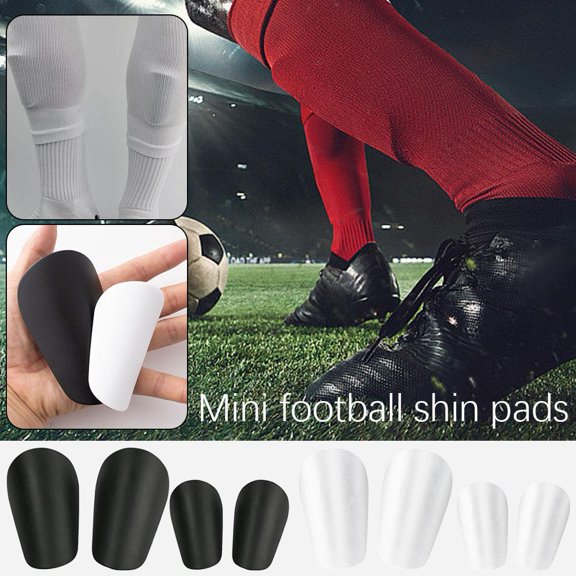 FurNest 1 pcs Mini Football Shin Pad Wear-resistant Shock Absorbing Le