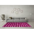 thumbnail image 3 of Ahgly Company Indoor Rectangle Abstract Pink Modern Area Rugs, 8' x 12', 3 of 4