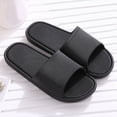 thumbnail image 2 of Mrzhqd Womens House Slippers Mens Couple Shoes Solid Color Non Open Toe Slippers Summer Home Bathroom Platform Slippers, 2 of 7