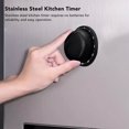 thumbnail image 4 of Chef Cooking Timer, Black Mechanical Kitchen Timer Stainless Steel  For Cooking, 4 of 8