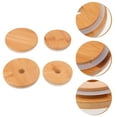 thumbnail image 1 of Phenofice 1 Set Wide Mouth Jar Lids Leak Proof Lids with Straw for Jars Bottle Covers for Easy Drinking, 1 of 5