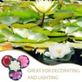 thumbnail image 3 of WEUVEB 4Ud Flores Flotantes Artificiales De Loto Para Acuáticos Y, 3 of 6