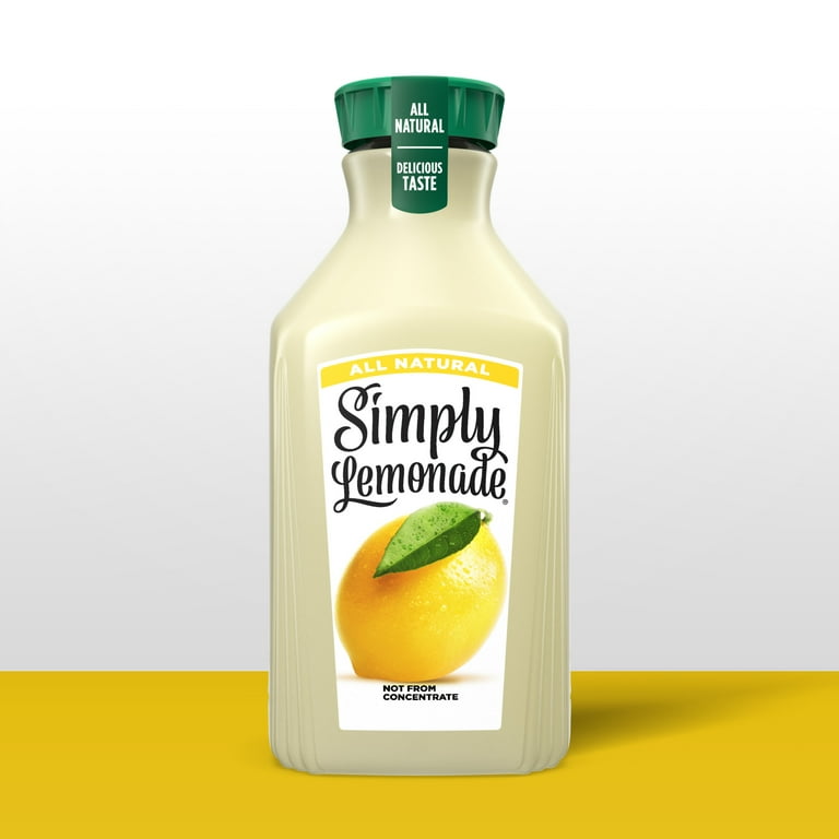 Simply Lemonade 76 fl oz Bottle with Real Lemon Juice, All-Natural