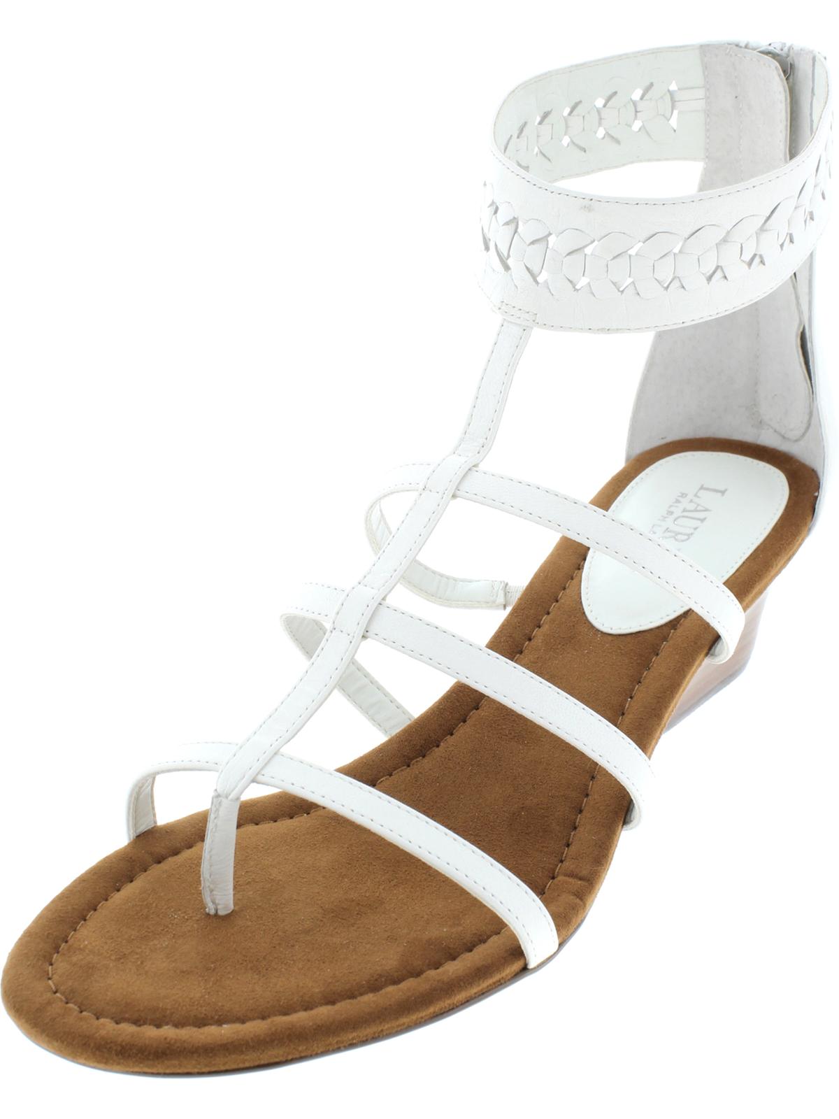 ralph lauren thong wedge sandals