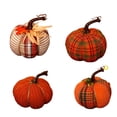 thumbnail image 4 of Bewildely Calabaza de otoño tejida a mano, decoración rústica, versátil, ideal para almacenar y usar en exteriores. Jardín vivo. Decoración del hogar rojo anaranjado, 4 of 6