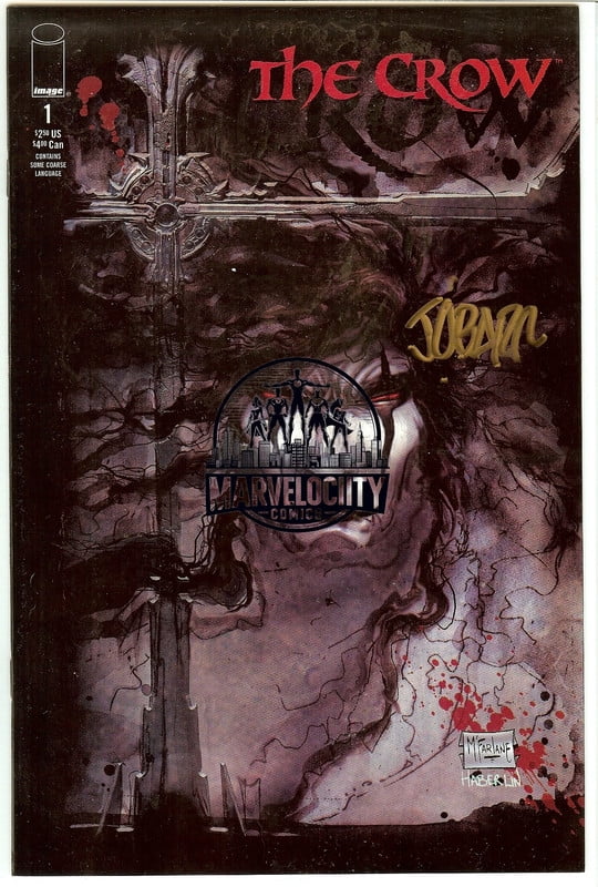 The Crow (1999) #1 McFarlane Cover Variant Signed J O'Barr