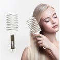 thumbnail image 2 of Tuphregyow Wet Brush,Original Detangling Hair Brush,Detangler Brush Glide Through Tangles,Ultra Soft Hair Brushes With Ease for All Hair Types for Women, Men,Wet,Dry Hair, 2 of 8