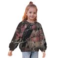 thumbnail image 5 of Mikilon Halloween Girls Tops Size 1-12 Kids Round Neck Long Sleeve Shirts Solid Color Graphic Casual Tops Fall and Winter Printed Cute Tops, 5 of 8