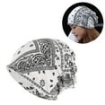 thumbnail image 3 of Chapeau Bonnet Foulard Rétro Turban Doux Couvre-Chef Chauffe-Cou pour Adultes, 3 of 10