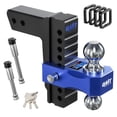 thumbnail image 1 of Enganche ajustable para remolque Orion Motor Tech de 2.5 pulgadas, receptor de 8 pulgadas, caída de 8 pulgadas, 1 of 7