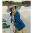 thumbnail image 3 of Leo Putz 15x17 Black Modern Framed Museum Art Print Titled - Frieda Am Langenburger See (C1909), 3 of 5