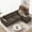 Dark Brown-3 Seater & 1 Ottoman, variant on Neche 114" Modular Boneless Couch, Modern 3 Seater Sectional Sofa with Ottoman & Deep Seat, Convertible Chenille L Shaped Cloud Couches for Living Room, No Assembly Required, Dark Brown