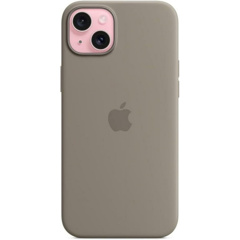 iPhone 15 Plus Silicone Case with MagSafe - Clay - Walmart.com