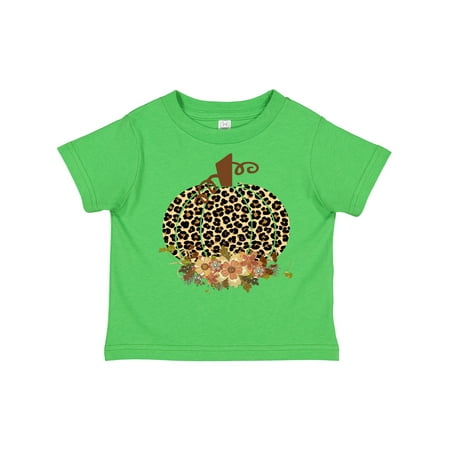 

Inktastic Cheetah Print Pumpkin Gift Toddler Boy or Toddler Girl T-Shirt