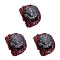 thumbnail image 1 of Qarigey Men Wrist Watches Male Watch Bangles Comfortable Strap Leather Wide for Men Type1, 1 of 6