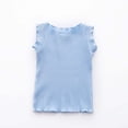 thumbnail image 5 of Tiijoy Toddler Girls Cotton Ribbed Tank Top Kids Casual Summer Sleeveless Top, Sizes 1-6, 5 of 8