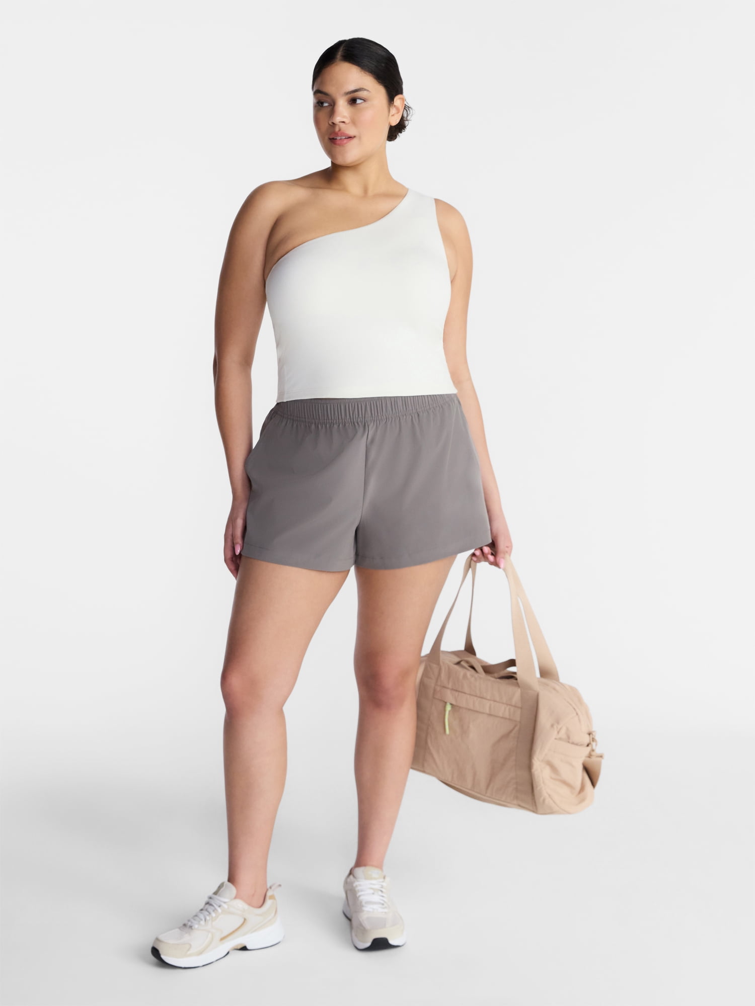 Avia Women's FeatherStretch Shorts, 3'' Inseam, Sizes XS-XXXL