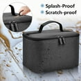 thumbnail image 6 of danneibiubiu Steadtep Digital Hand Mixer Carrying Bag for  5/6/ 7/9 Ultra Power Speed Hand Mixers  Portable Travel Storage Case Bag with Handle for Kitchen Aid Mixer Accessories ( Only) -, 6 of 7