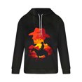 thumbnail image 4 of Sudadera con capucha para hombre, moda de ocio, con estampado vaquero, blusa de poliéster, 4 of 4