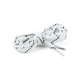thumbnail image 2 of INSPIRE CHIC 3 Pairs Double Color Twill Athletic Flat Shoelaces Long Shoestrings for All Types of Casual Sneakers White-Black 140 cm/55", 2 of 5