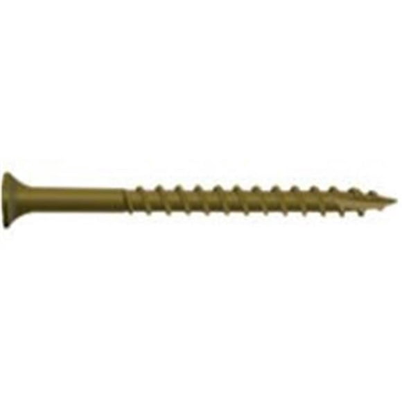 National Nail 356130 Deck Screw 2 In. x 7 Tan Bugle Head