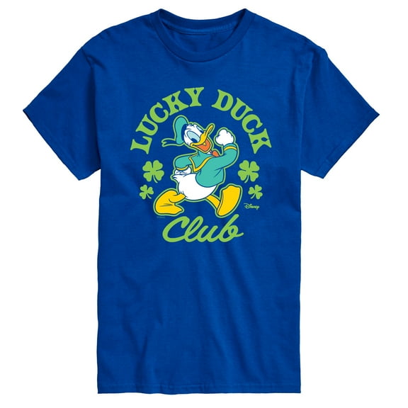 Disney - Lucky Duck Club - Men's Short Sleeve Graphic T-Shirt