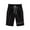 M183 Black, variant on Summer Girls Shorts Elastic Waist Letter Print Shorts With Pockets Fashion Daily Wear Teen Soft Clothes Black Size 3-4 Years