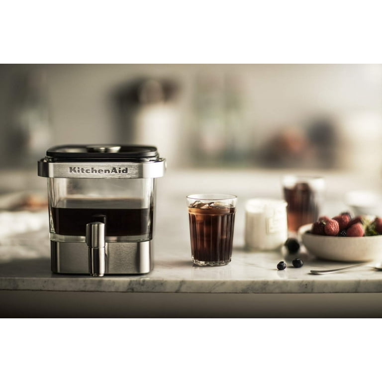  KitchenAid KCM4212SX Cold Brew Coffee Maker-Brushed Stainless  Steel, 28 ounce : Home & Kitchen