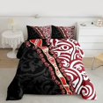 thumbnail image 2 of Manfei Geometric Swirl Lines 3 Pieces Queen Comforter Set for Female Men Women,Vintage Aesthetic Ultra Soft Bedding Sets,Abstract Stripes Bedding Comforter Set Breathable,Ultra Soft Home Decor, 2 of 8