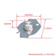 thumbnail image 3 of BQLZR Sèche-Cheveux Thermostat Haute Limite Kit 3977393 Lot de 2, 3 of 5