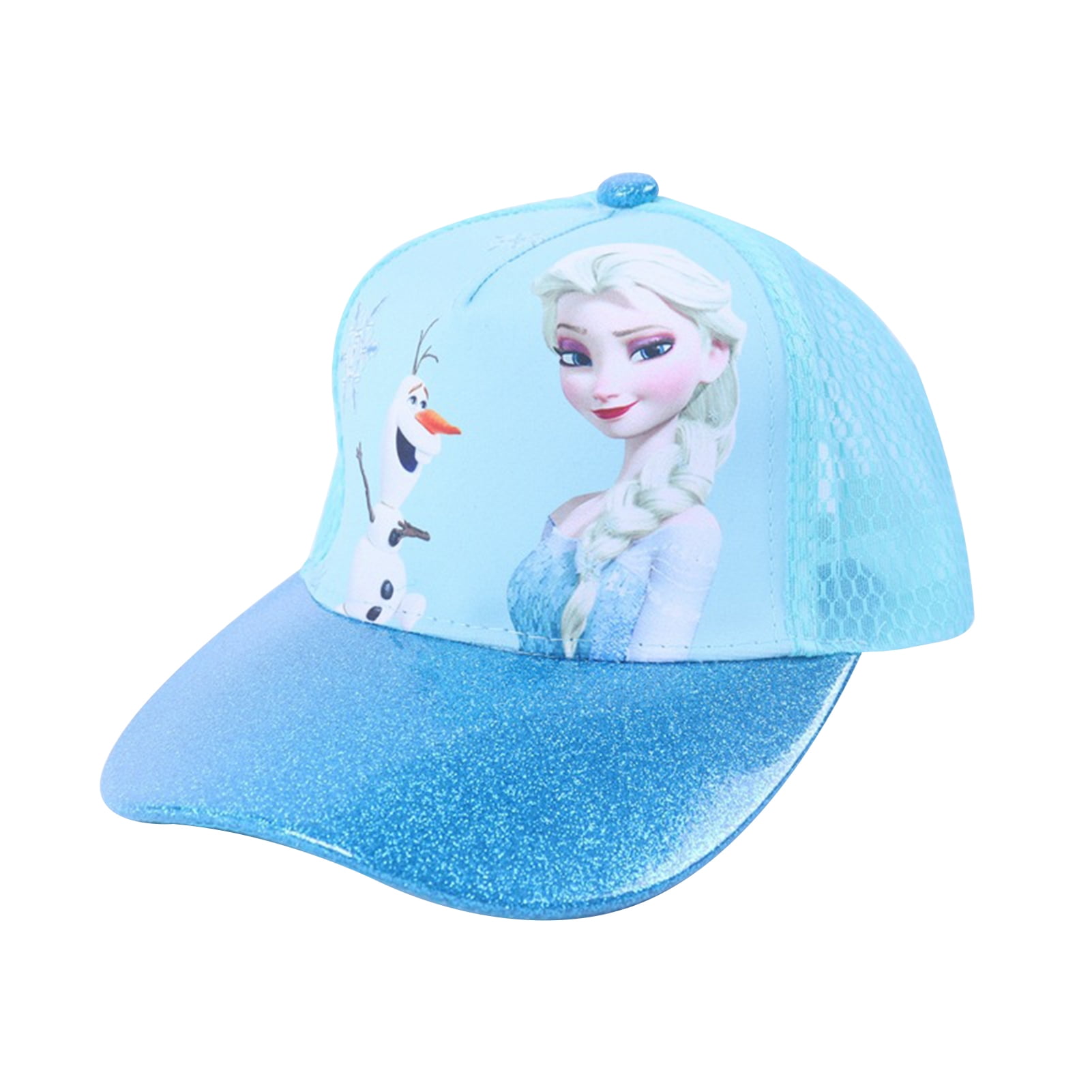 Disney Frozen Girls Summer Sun Baseball Hat Cap 