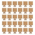 thumbnail image 1 of Portatarjetas de madera para lugar de boda, 30 Uds., con 30 papel Kraft, rústico, reutilizable, respetuoso con el medio ambiente, número de mesa de madera para fiestas, 1 of 5