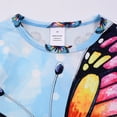 thumbnail image 5 of ATAIKU Toddler and Little Girl Pajamas Set Kids Long Sleeve Tee and Pants Butterfly Sleepwear Girls 2-Piece Jammies 3T, 5 of 13