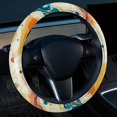 thumbnail image 2 of Atlas 14.5 Inch Printing PVC Leather Auto Accessories Car Wheel Cover Steering Wheel Covers Steering Wheel Cover, 2 of 6