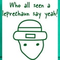 thumbnail image 2 of CafePress - Who All Seen The Leprechaun, Cap - Adjustable 100% Brushed Unisex Casual Cotton Baseball Cap, Beige, 1, 2 of 2