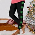 thumbnail image 2 of BLVB St. Patrick's Day Workout Leggings for Women Printed High Waisted Casual Slim Yoga Pants Athletic Tights, 2 of 5