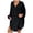 Black, variant on Womens Cotton Linen Button Down Shirts with Pockets 2025 Long Sleeve Loose Fit Oversized Casual Tops Clothes Plus Size Black,XXL