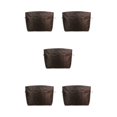 thumbnail image 2 of Ruiboury Stay Organized On Go With Convenient Insert Handbag Zip Closure And Key Chain Ring Bag Organiser Coffee & Tall 32*14*26cm 5Set, 2 of 6