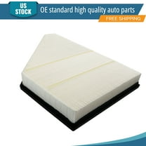 YXPCARS 1 x Front Engine Air Filter for 2018 - 2022 Chevy Traverse GMC Acadia Buick Enclave, New Air Filter Replacement (CA12166)