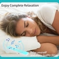 thumbnail image 3 of Altavoz de almohada Conducción ósea Estéreo Bluetooth Música inalámbrica Auriculares para dormir Máquina portátil de ruido blanco para personas que duermen de lado Altavoz para dormir Compatible con i, 3 of 5