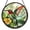 1 #009, variant on 2-in-1 Acrylic Puzzle Suncatcher Window Hanging, Radiant Bee & Blossom DIY Sun Catchers Puzzles with Chain, Easy Install for Indoor Window Garden Wall Decor, 7.4in