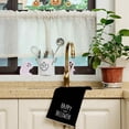 thumbnail image 5 of Juego de 4 toallas de cocina con estampado de cuadros escoceses, lunares y calabazas, para otoño, con hojas de eucalipto y decoración de granja, 5 of 5