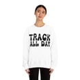 thumbnail image 4 of Track All Day Sweatshirt Track and Field School Spirit Long Sleeve Shirt Female Large, 4 of 6