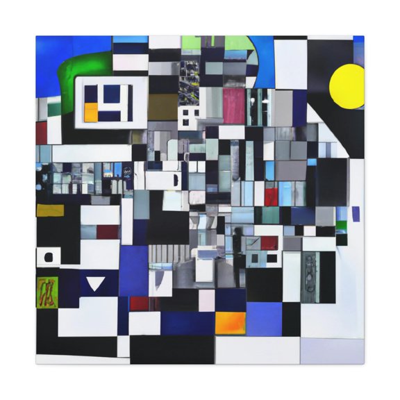 Postmodern Landscape Visions - Canvas