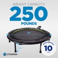 thumbnail image 4 of Stamina Products 36" Round Foldable Fitness Trampoline with Workout Monitor, 4 of 6