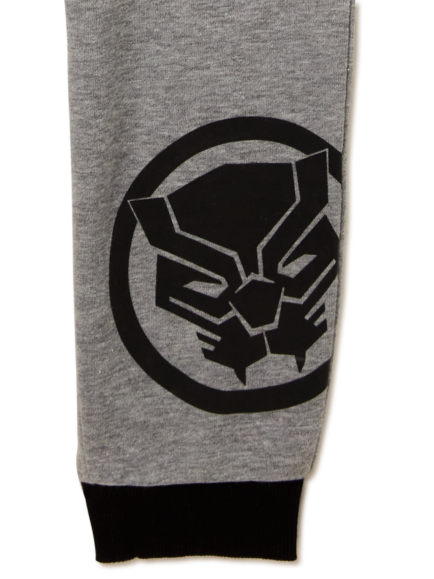 Black Panther Boys Hoodie and Joggers Cosplay Outfit Set, 2 Piece, Sizes 4-10