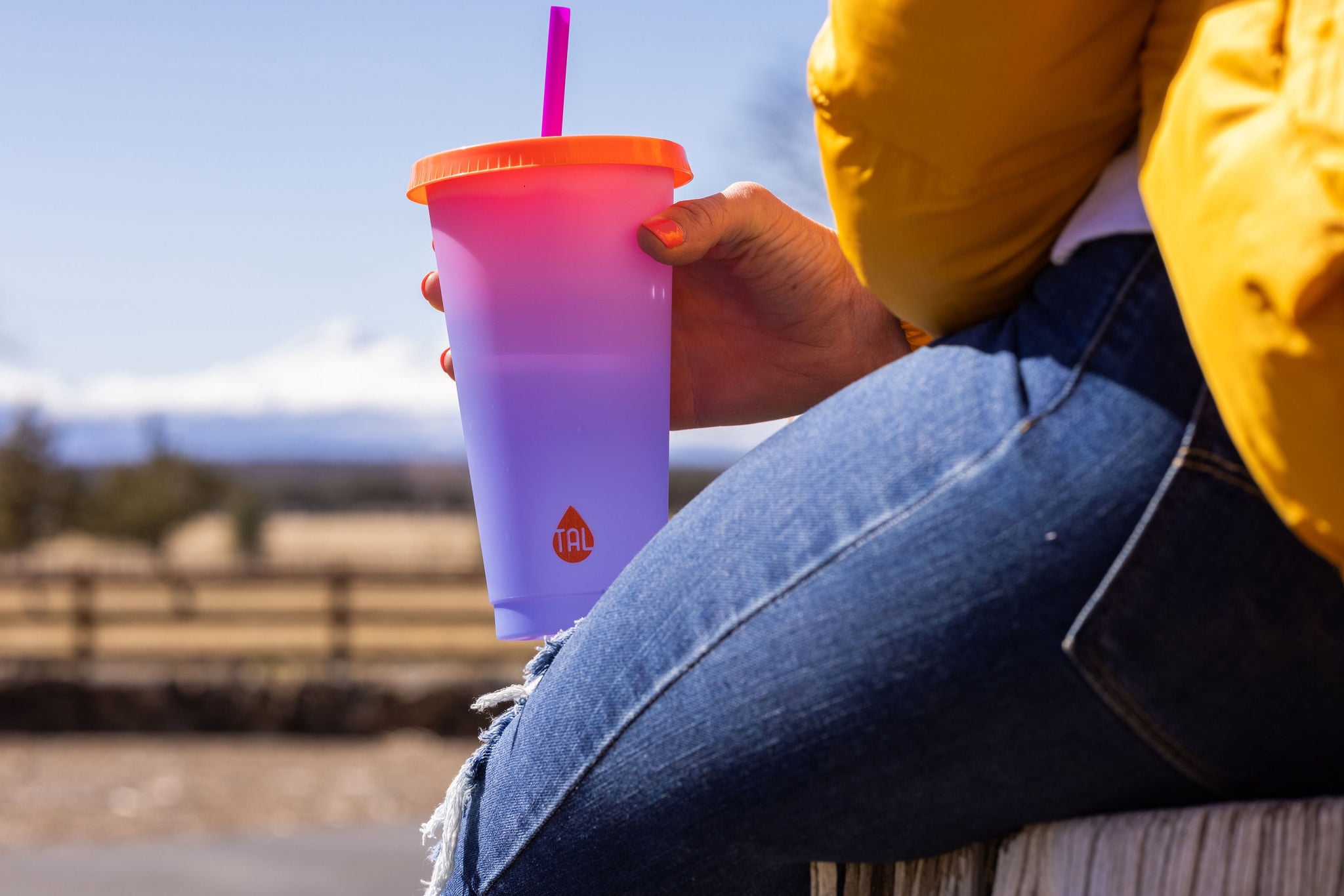 TAL Color Changing Cups 24oz, 8 Pack