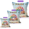 thumbnail image 4 of Sphynx Celebrates Rainbow Pride Month LGBT LGBTQ+ Pillow Cushion Double Sided Cat Lover Kitten Owner Gifts Idea Throw Pillow - 01003, 4 of 4