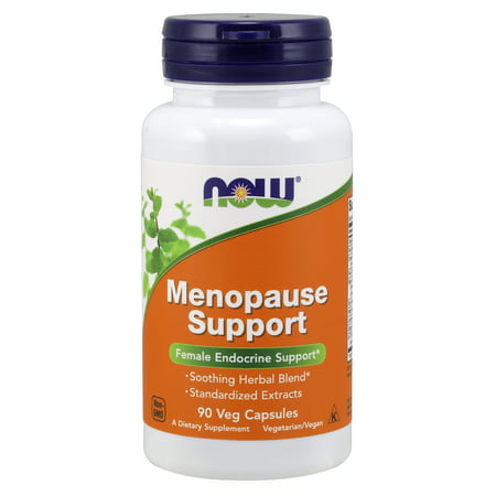 NOW Supplements, Menopause Support, Blend Includes Standardized Herbal Extracts and Other Nutrients, 90 Veg (Best Hrt For Menopause)