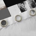 thumbnail image 4 of Manfei Brown Grey Abstract Blackout Curtains Set of 2 (52x84 Each), Chic Minimalism Window Curtains, Teen Child Kid Adult Curtains and Drapes, Window Curtains Room Decor, 4 of 6